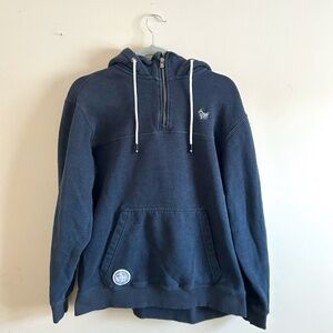 GOAT 1/4 Zip Hooded Sweatshirt